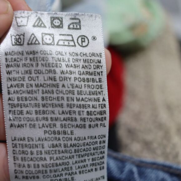 Levi’s Mid Rise Skinny Leg Jeans Women’s Blue Denim Size 10M – Made in Mexic - Picture 13 of 13